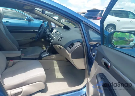 2009 Honda Civic Hybrid из США, поврежденный, VIN JHMFA36269S006127